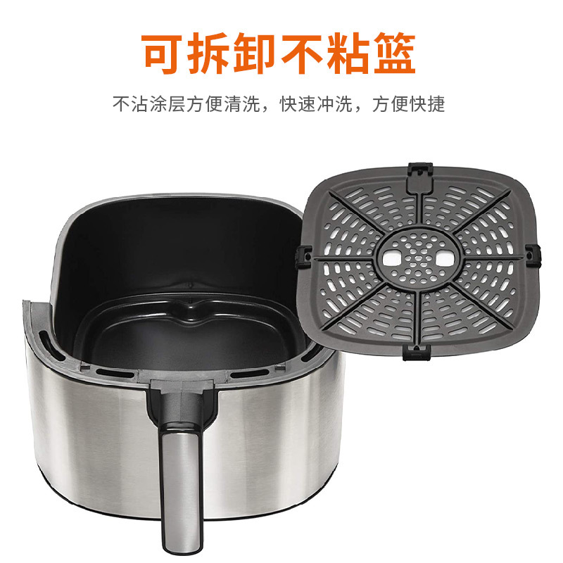 Cross-border 8015 air fryer, household multi-functional intelligent oil-free and smokeless electric oven, air fryer for export Specification image