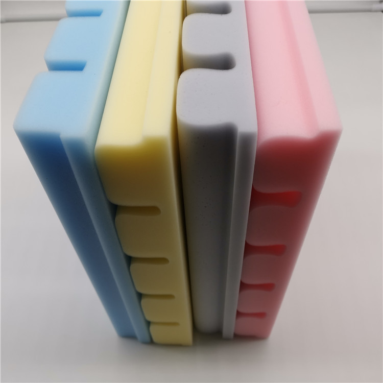 Sponge bedding, wave peak sponge, high-temperature resistant and fireproof wall decoration, sound-absorbing sponge, sound-reducing nano sponge details Picture