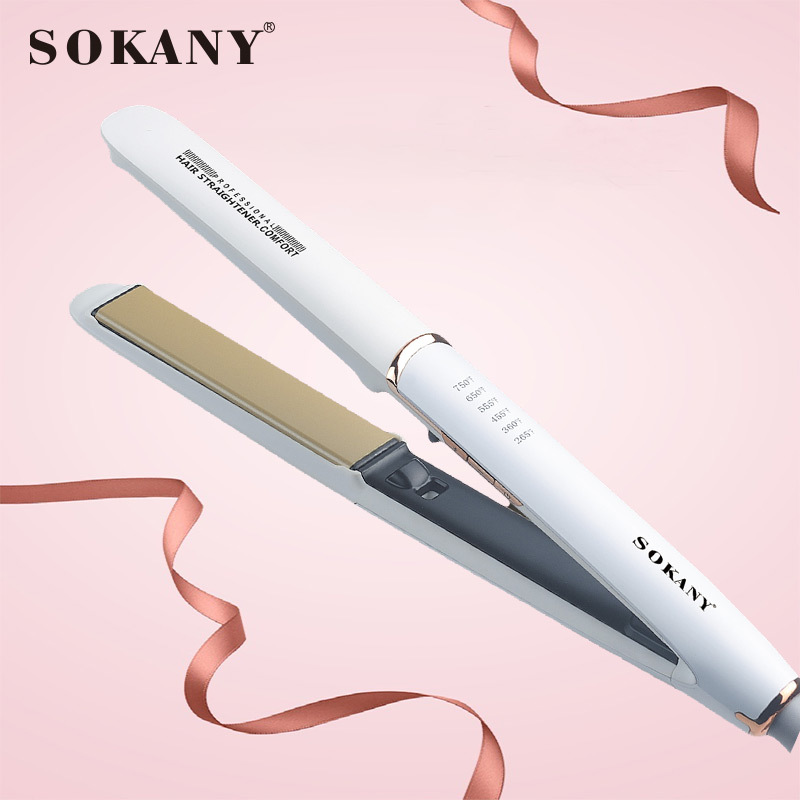 跨境SOKANY984夹板直发器快速升温护发直发棒美发直板夹亚马逊