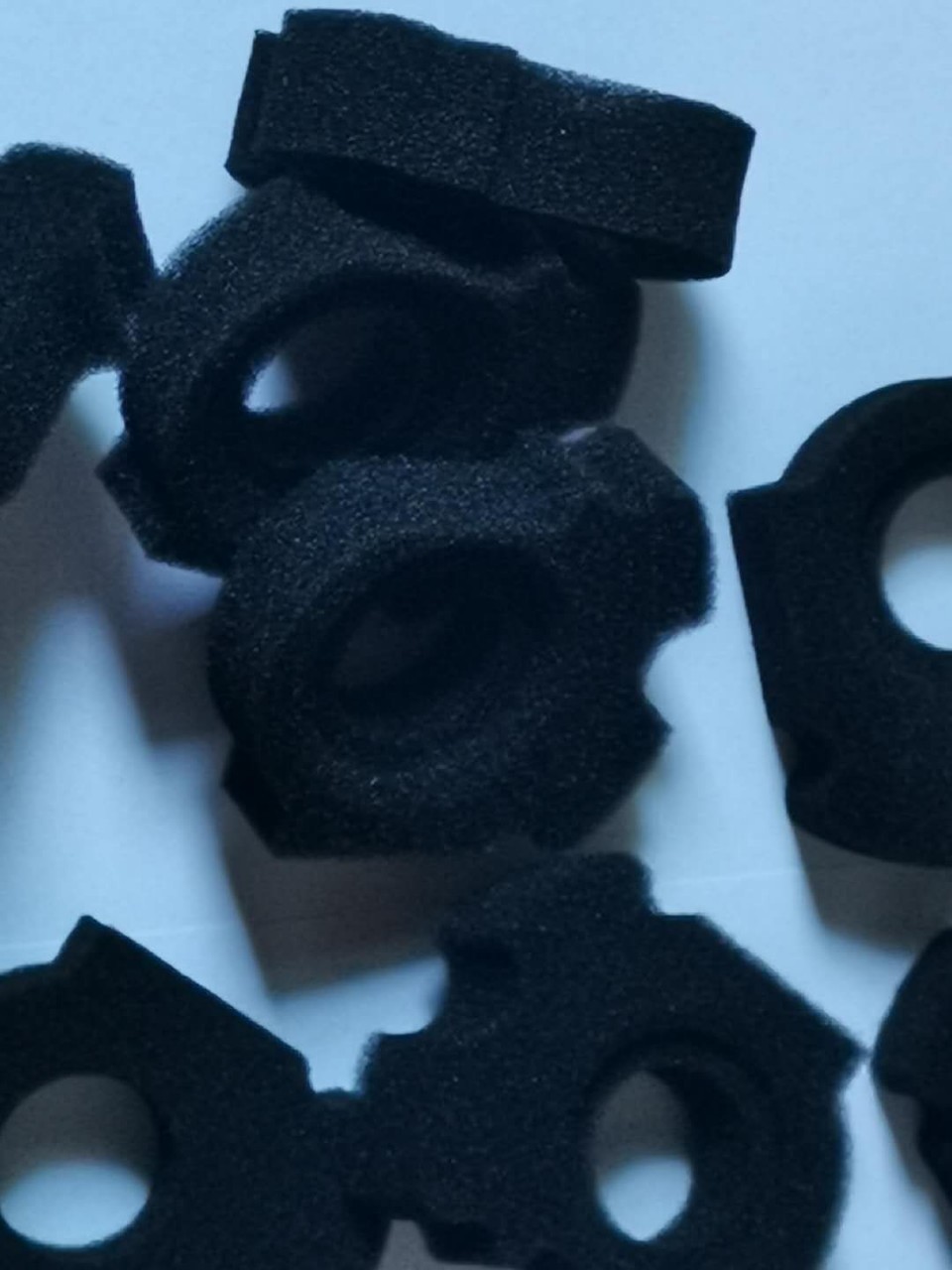 Customized processing of irregular-shaped sponge, black sponge, micro-head cotton, sponge lining Application Scenario