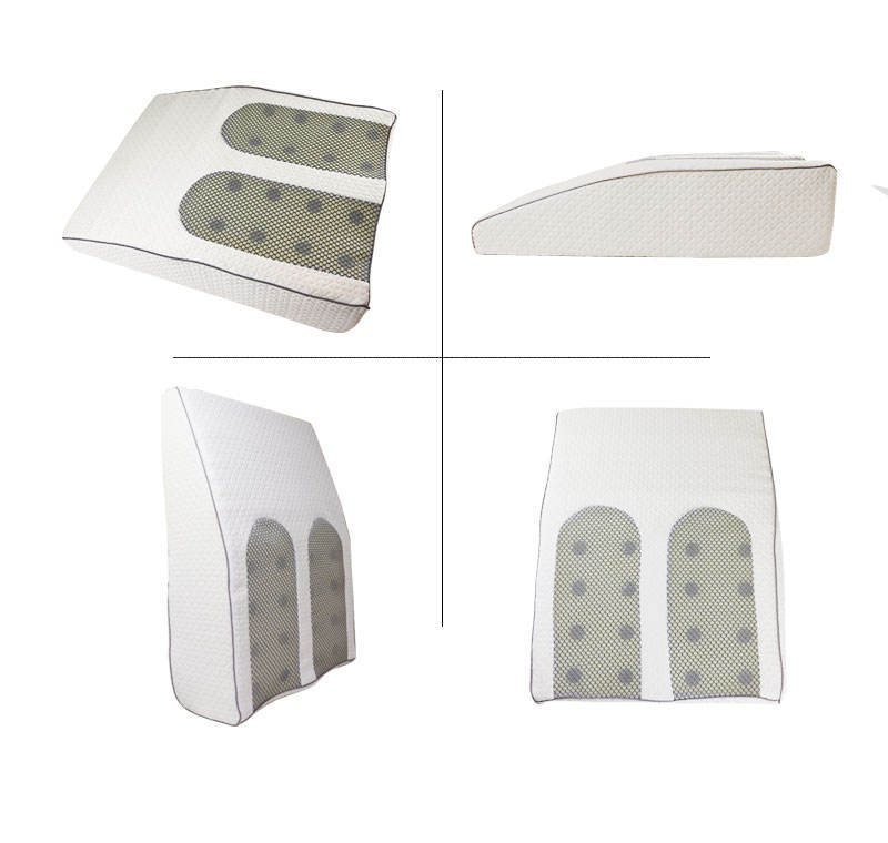 Orthopedic massage table, conical pillow, knee and leg posture elevation rest pillow, waist support memory pillow details Picture