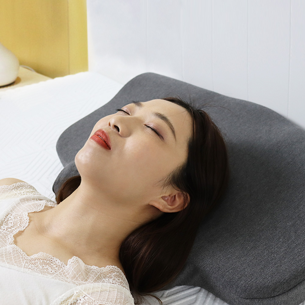 Slow rebound memory pillow, massage pillow, disc-shaped pillow, health care pillow Item Picture