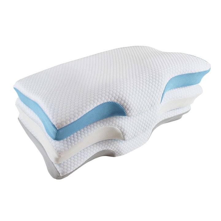 Space memory foam disc-shaped pillow health care pillow full figure