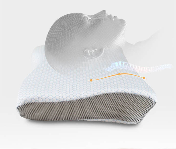 Space memory foam disc-shaped pillow health care pillow Item Picture