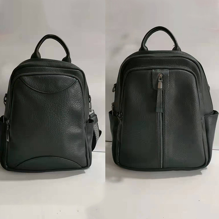 Women bag new versatile backpack soft leather large capacity leisure backpack