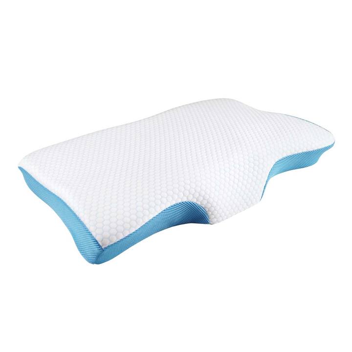 Space memory foam disc-shaped pillow health care pillow Specification drawing
