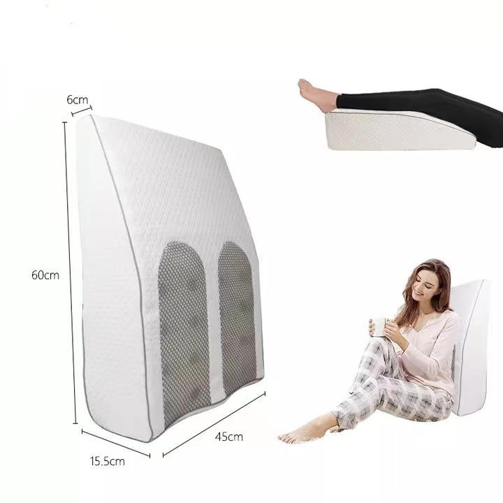 Orthopedic massage table, conical pillow, knee and leg posture elevation rest pillow, waist support memory pillow full figure