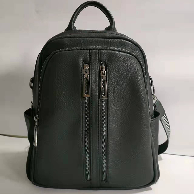 A tripod 8272 women bag new versatile backpack soft leather large capacity leisure backpack