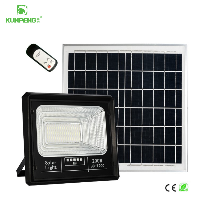 Solar lamps, outdoor garden lamps, floodlights, household fence wall lamps, solar LED floodlights Application Scenario