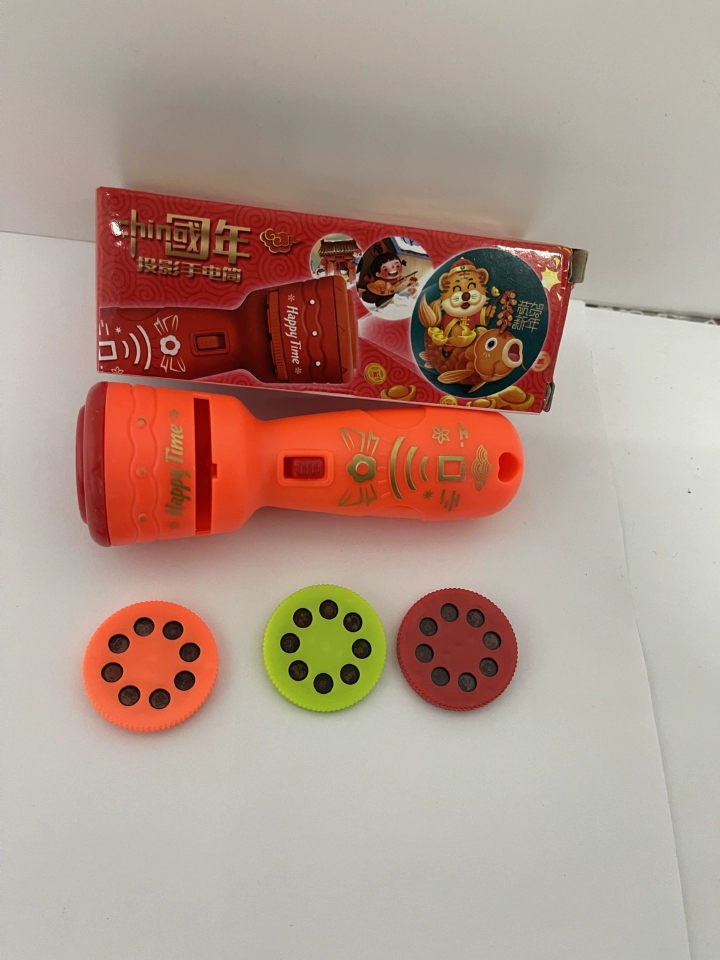 New Year and Spring Festival projector, flashlight, glowing Tiger Year New Year goods, children and babies, Spring Festival and New Year's Day bedtime story toys Item Picture