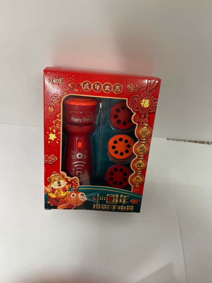 New Year and Spring Festival projector, flashlight, glowing Tiger Year New Year goods, children and babies, Spring Festival and New Year's Day bedtime story toys Application Scenario
