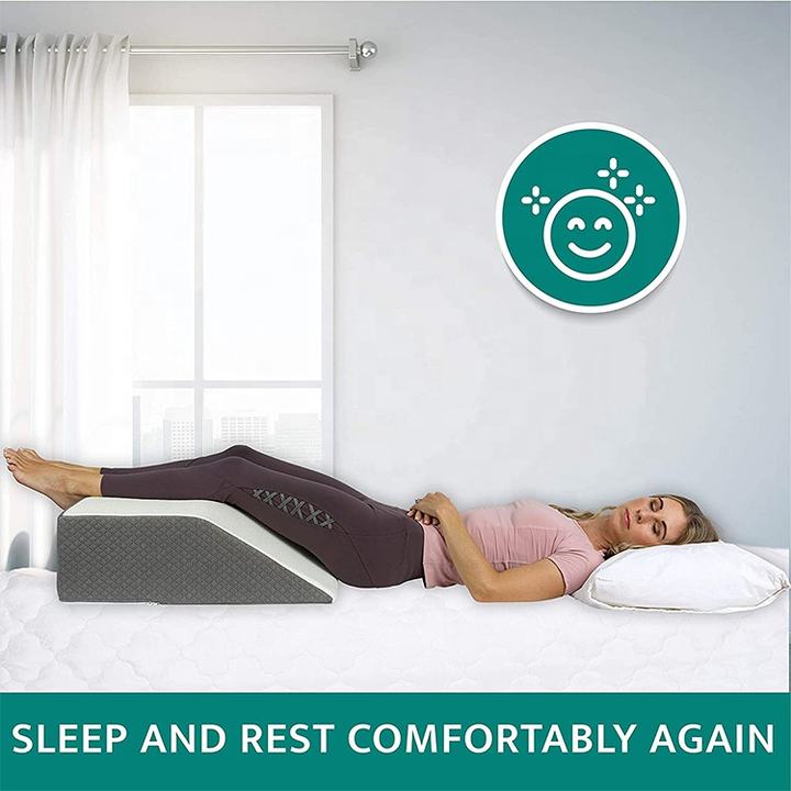 The leg rests are backed by memory foam high-resilience sponge cushions at the waist Item Picture