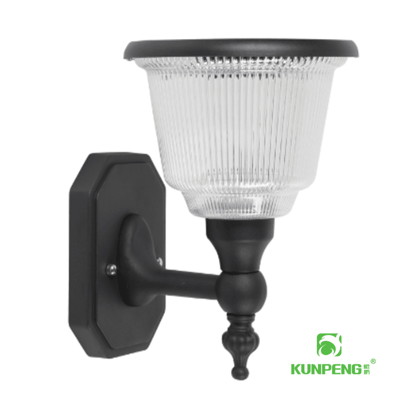 Solar wall lamps, outdoor simple wall lamps, garden and courtyard lamps, household outdoor modern villa gate wall and courtyard lamps details Picture