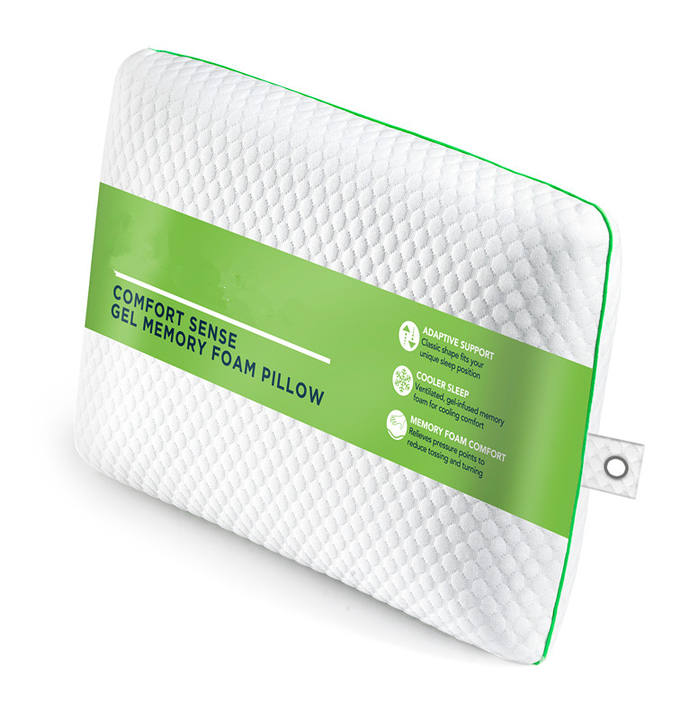 Slow rebound memory pillow, sleep pillow, bread pillow, health pillow, mint essential oil pillow full figure