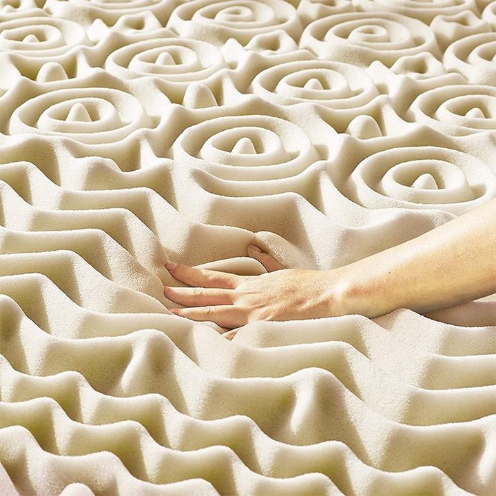 Seven-zone embossed wavy mattress, memory foam mattress, slow rebound mattress Application Scenario