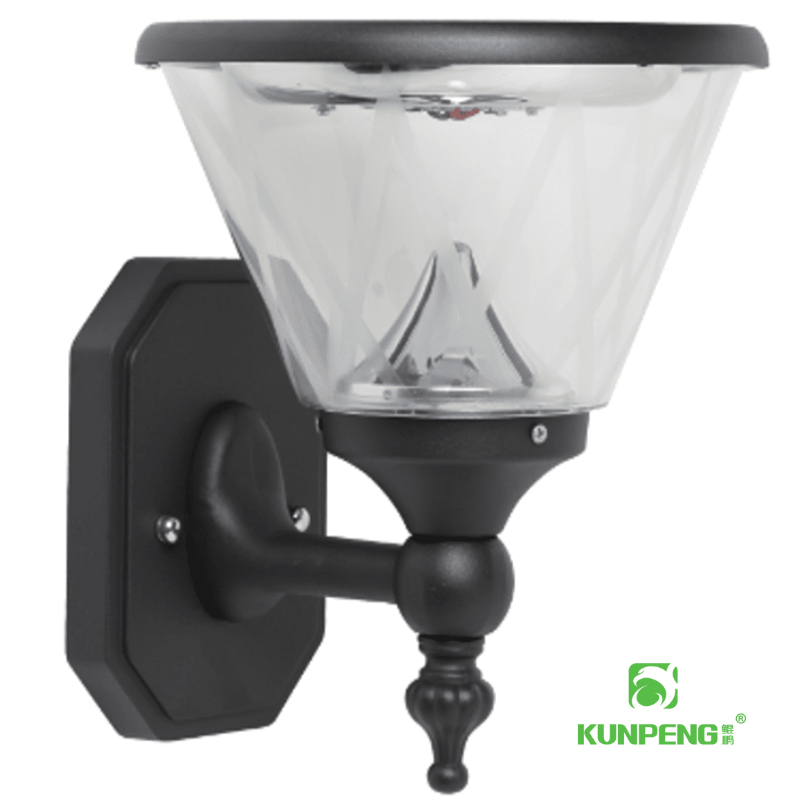 Solar wall lamps, outdoor simple wall lamps, garden and courtyard lamps, household outdoor modern villa gate wall and courtyard lamps Application Scenario