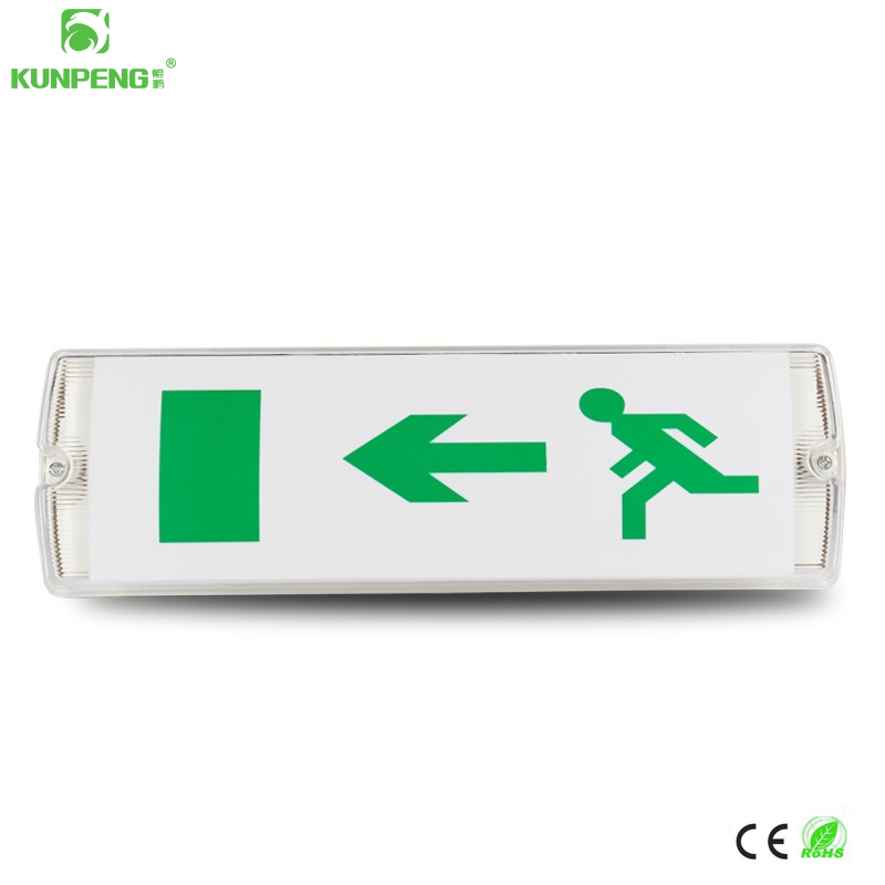 Fire emergency light indicator, LED lighting, evacuation indicator light, safety exit, waterproof and three-proof emergency light