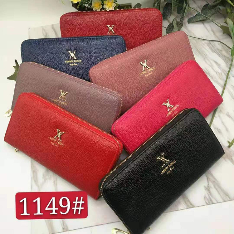 A tripod bag 12068 wallet women's long pocket wallet student zero wallet card bag