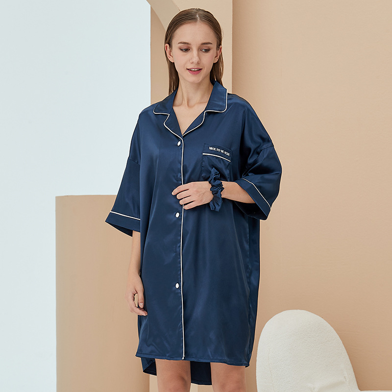 女士家居服实物图