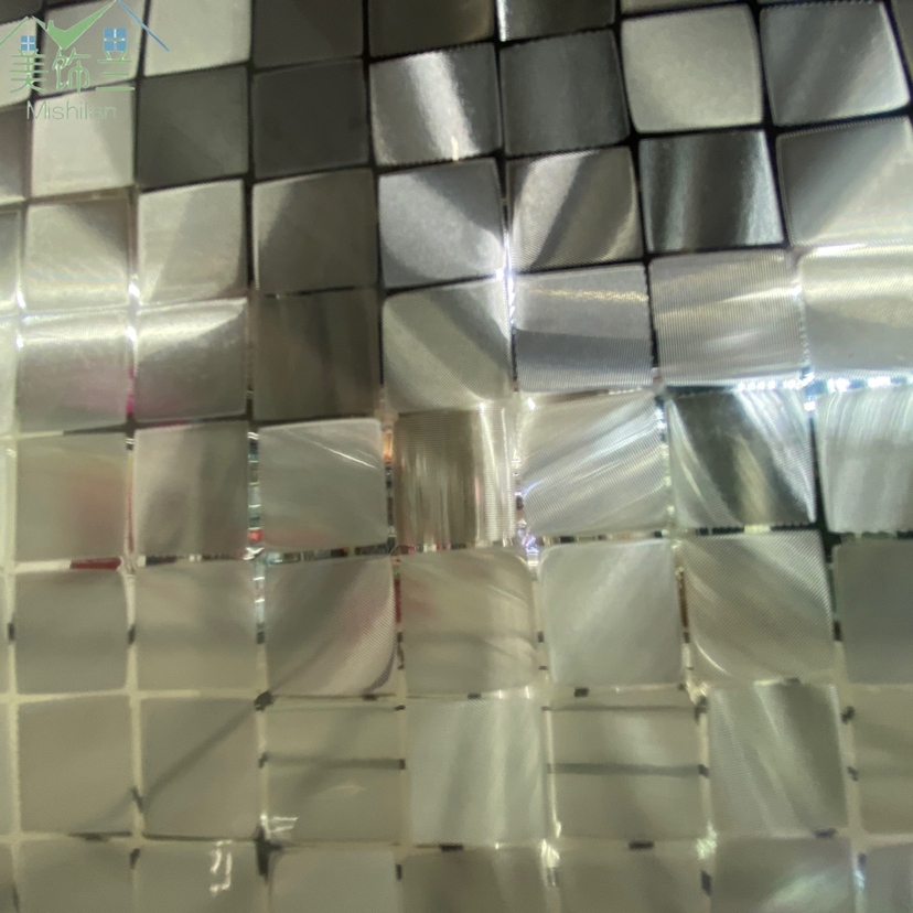 Factory direct electrostatic glass film bathroom transparent opaque anti peeping window stickers adhesive free heat insulation film stickers