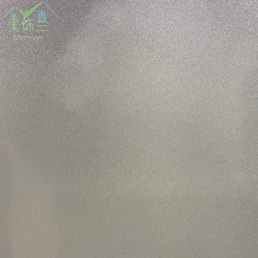 Wholesale Electrostatic Non-Adhesive Pure Frosted Glass Film Transparent Opaque Bathroom Office Insulation Window Glass Sticker details Picture