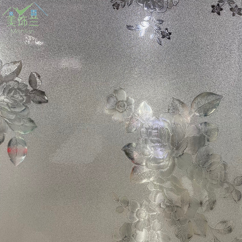 Manufacturers wholesale new non-adhesive electrostatic PVC triangle glass window can be removed electrostatic glass film