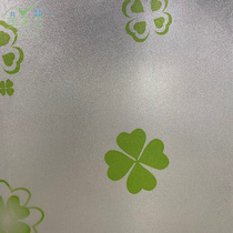 Printed electrostatic glass stickers sunscreen and heat insulation window stickers bathroom transparent opaque privacy anti peeping glass stickers