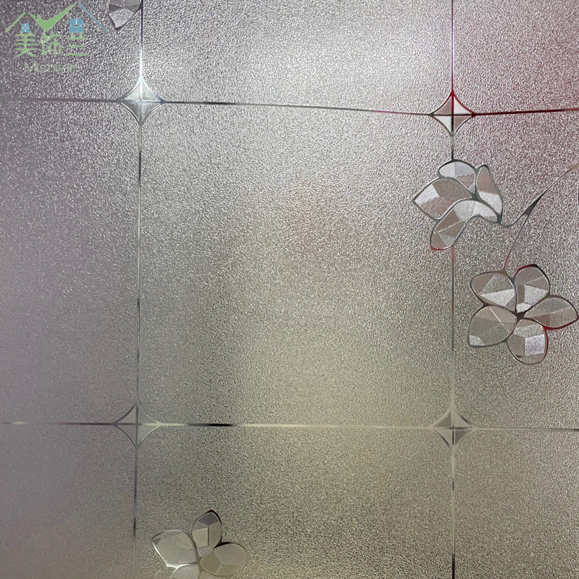 3D adhesive free electrostatic window sticker home window sticker balcony window pvc window paper glass film