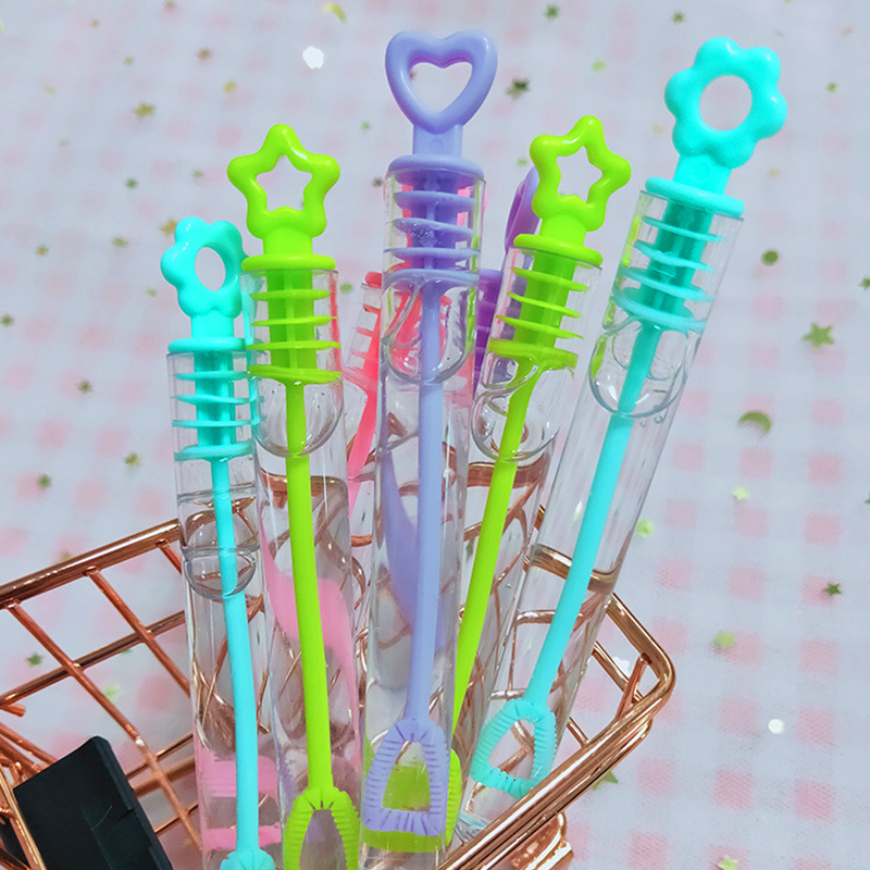 Mini bubble stick portable test tube bubble gum bubble water toy