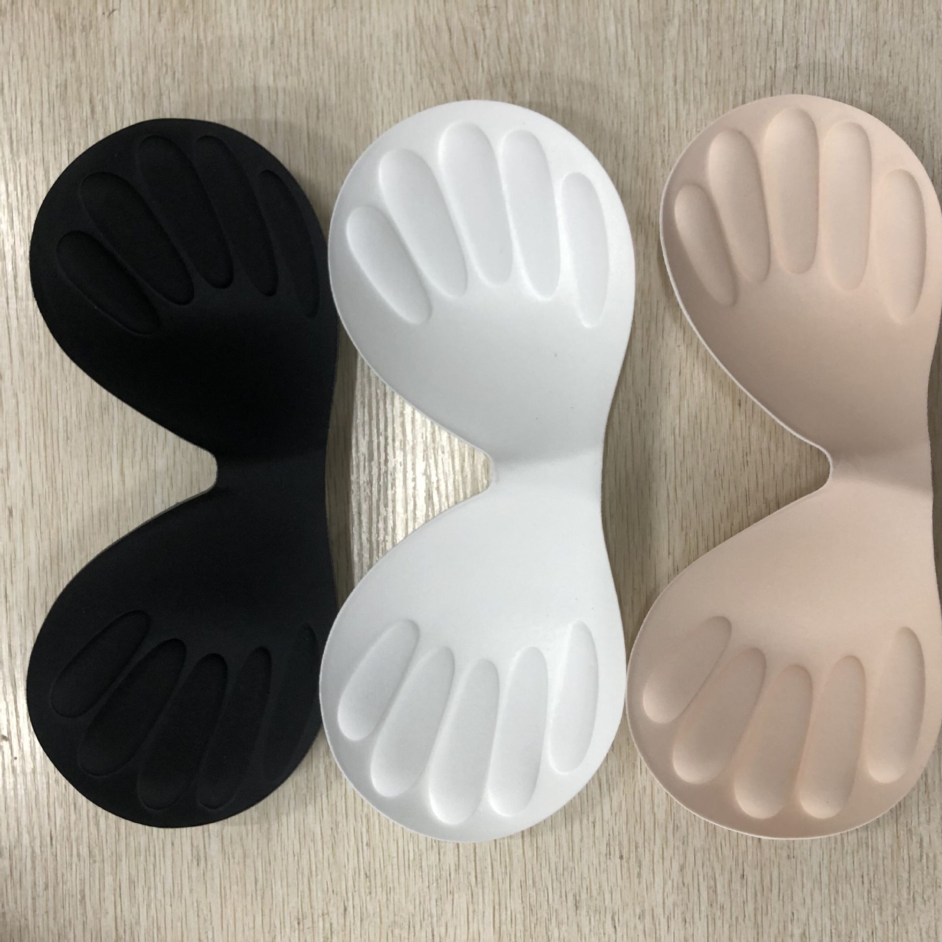 厂家直销裹胸胸垫批发五指胸垫无钢圈文胸杯胸垫抹胸罩杯海绵胸垫