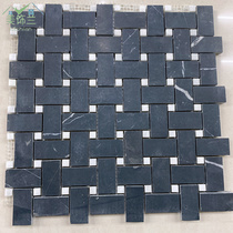 Mosaic marble interior decoration model room marble Mosaic smooth wall marble