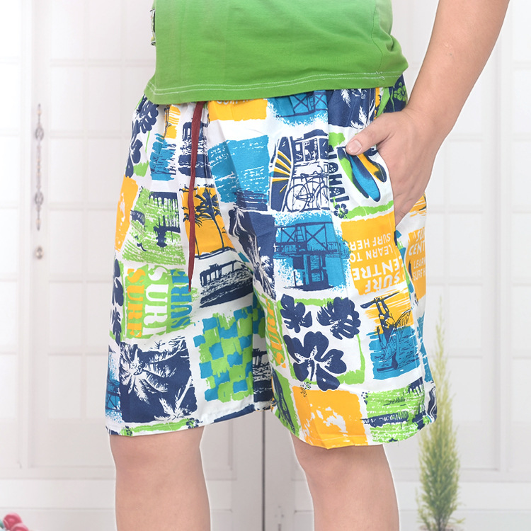 Beach pants Casual pants quick dry pants shorts men's summer pants loose big shorts
