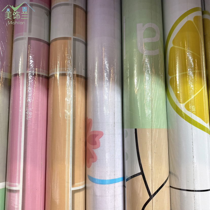Kitchen oil proof sticker waterproof self adhesive high temperature resistant stove wallpaper cabinet cabinet stove oil hood firewall wallpaper