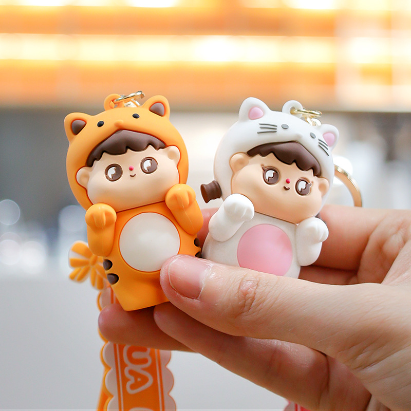 公仔挂件实物图