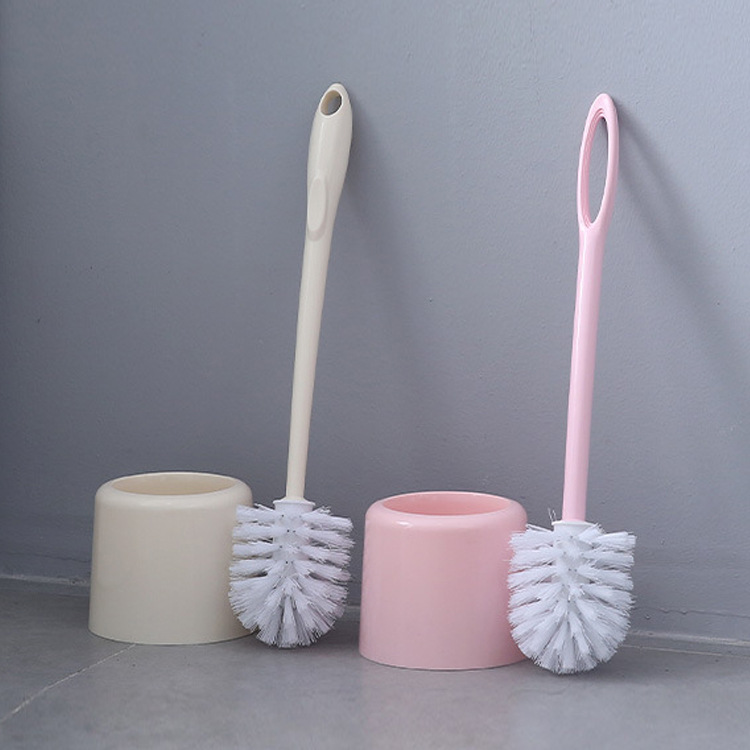 卫生间马桶刷套装可挂创意坐便器清洁厕所刷子带底座长柄洁厕刷