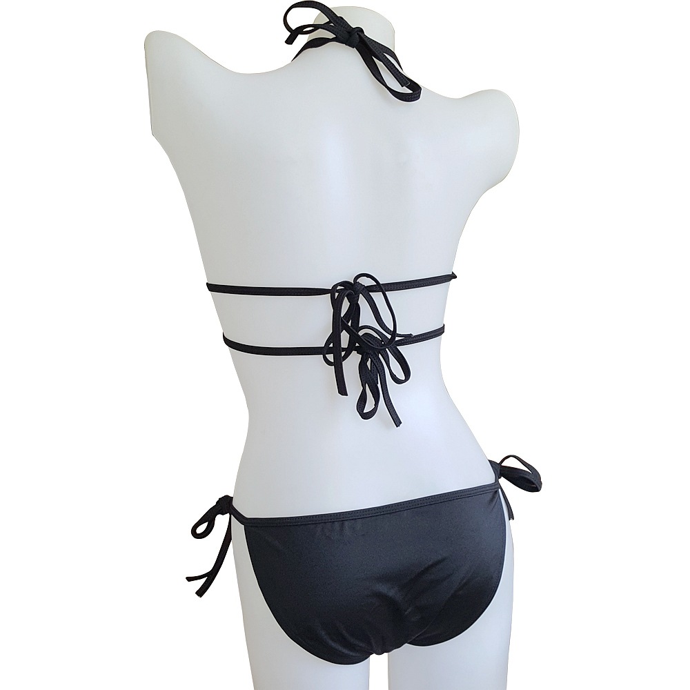 Necklaces, multi-rope metal I-shaped decorations, bikinis, two-piece beach and hot spring swimsuits for women Application Scenario