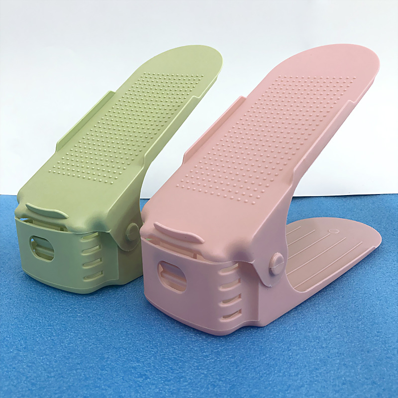 鞋托双层鞋架家用置物架 DIY可调节式宿舍省空间鞋柜鞋子收纳托架