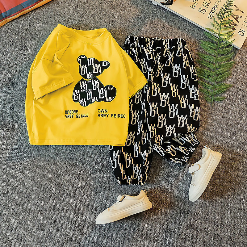 童家居服实物图