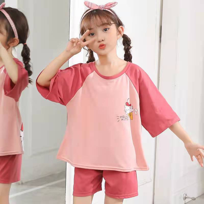 童家居服实物图