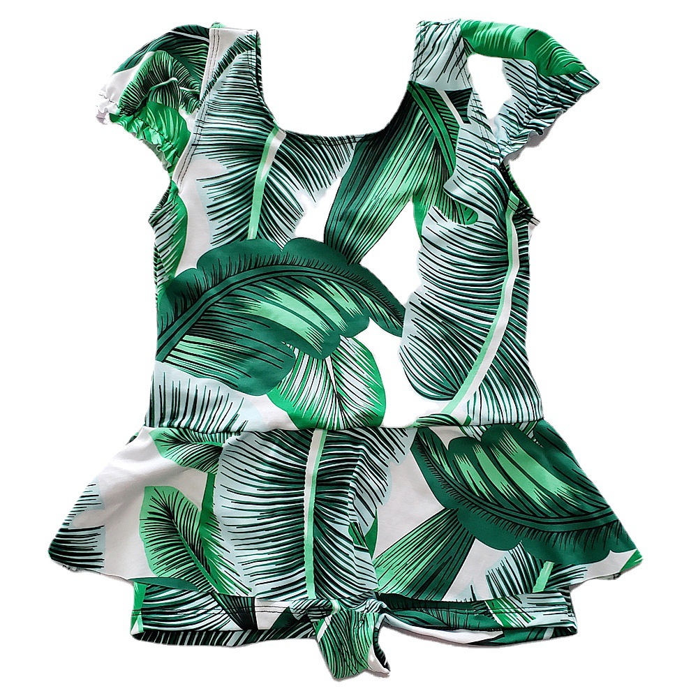 Wholesale of children's beach swimsuits, girls' Korean-style one-piece dresses, large and medium-sized children's swimming swimsuits, princess student swimsuits from manufacturers Item Picture