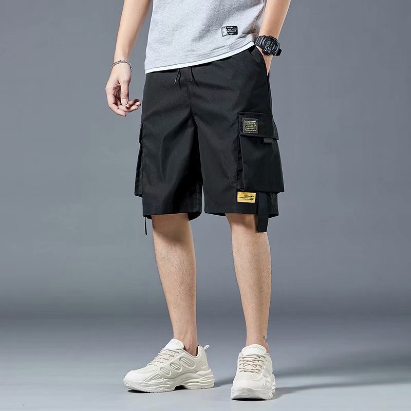 In 2022, men's cross-border large-sized shorts for summer are loose, with a five-point outerwear and seven-point mid-length pants. They are casual workwear and sportswear pants for men Specification image
