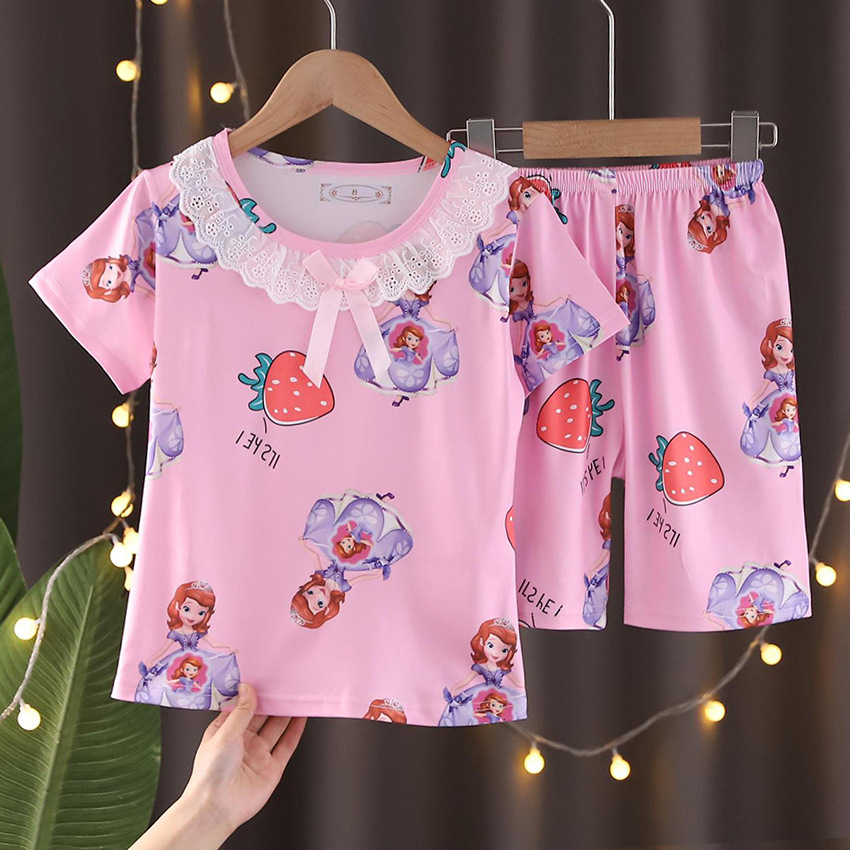 Printed princess cotton bulk wholesale summer stock pink moisture-wicking and sweat-wicking thin women's bag quilt Application Scenario