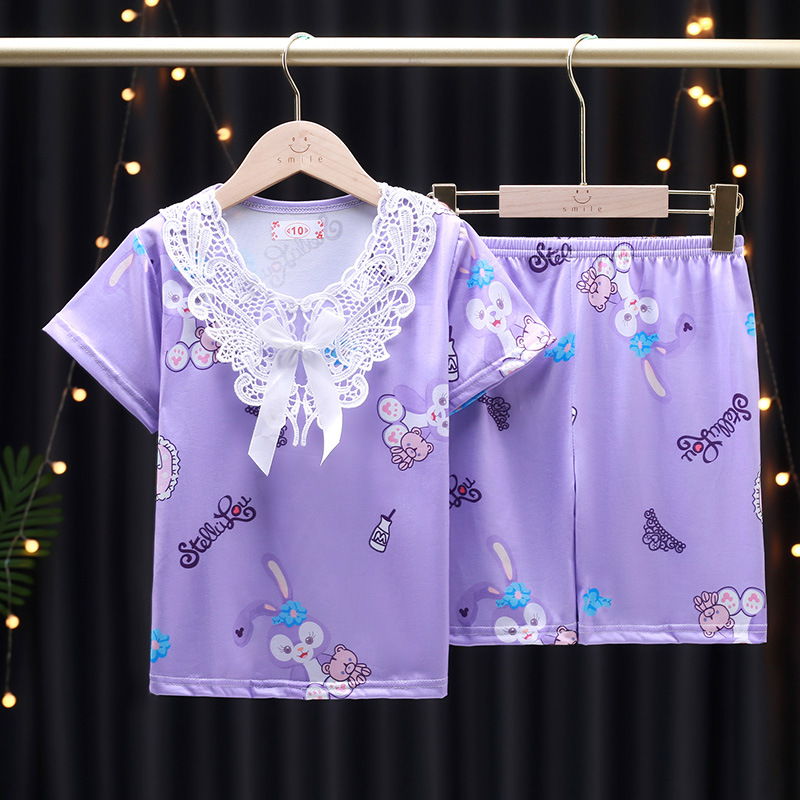 童家居服实物图