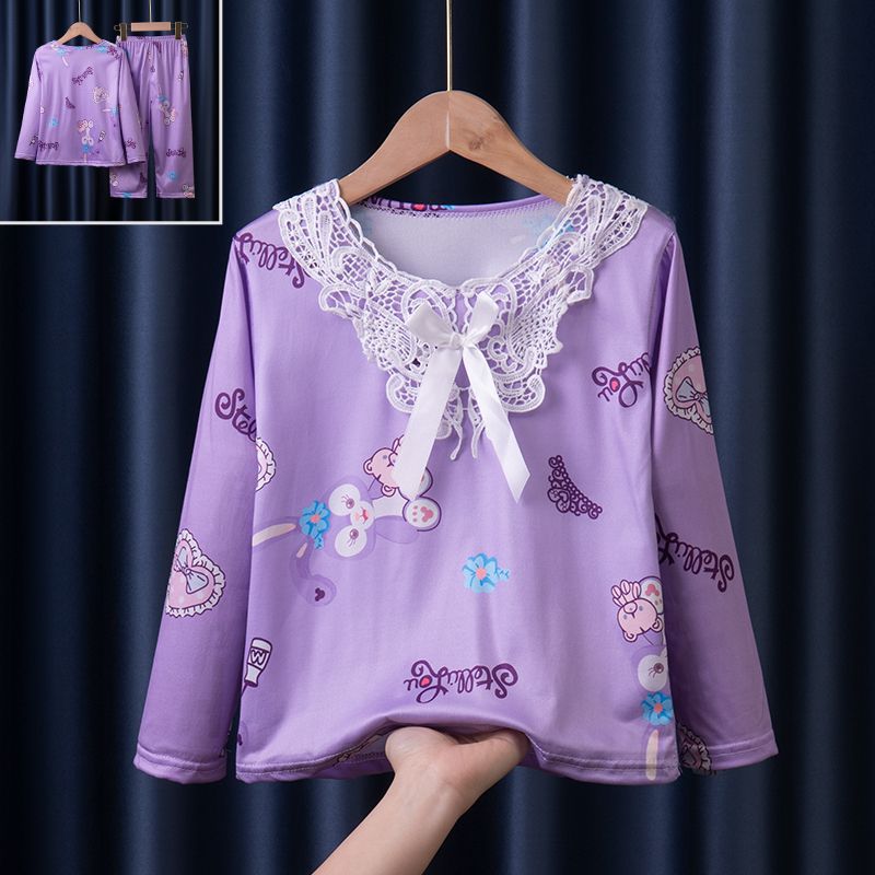 童家居服实物图