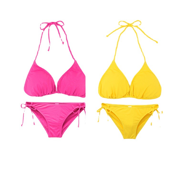 The 11-color BIKINI swimsuits from Gini's foreign trade are fashionable and sexy. They are in stock, cheap and light, and available for factory wholesale Item Picture