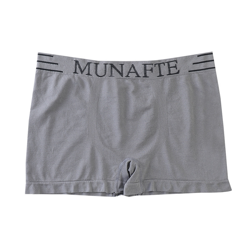 Men's underwear, seamless men's underwear, sporty style, comfortable and breathable, nude feel, four-corner flat underwear, men's cross-border e-commerce Item Picture