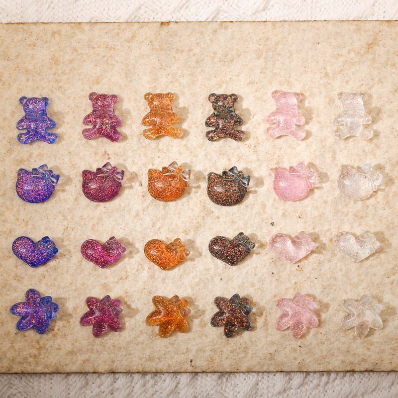 美甲饰品实物图