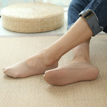 Men's ice wire no trace ship socks silicone anti slip anti drop with ship socks sole socks invisible socks thin short socks wholesale