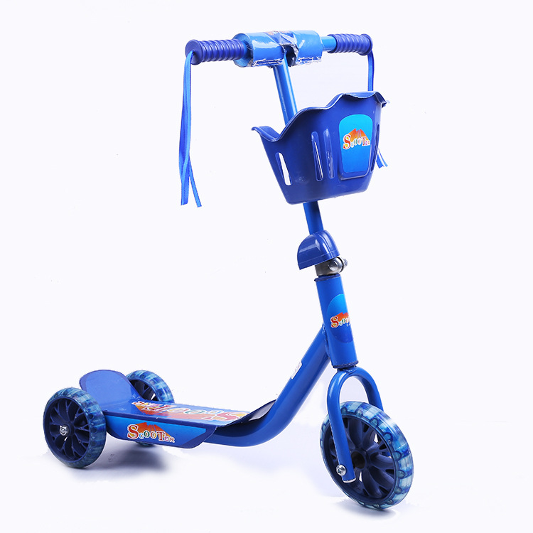 Children's scooters, two-wheeled children's scooters, wholesale three-wheeled scooters, four-wheeled scooters full figure