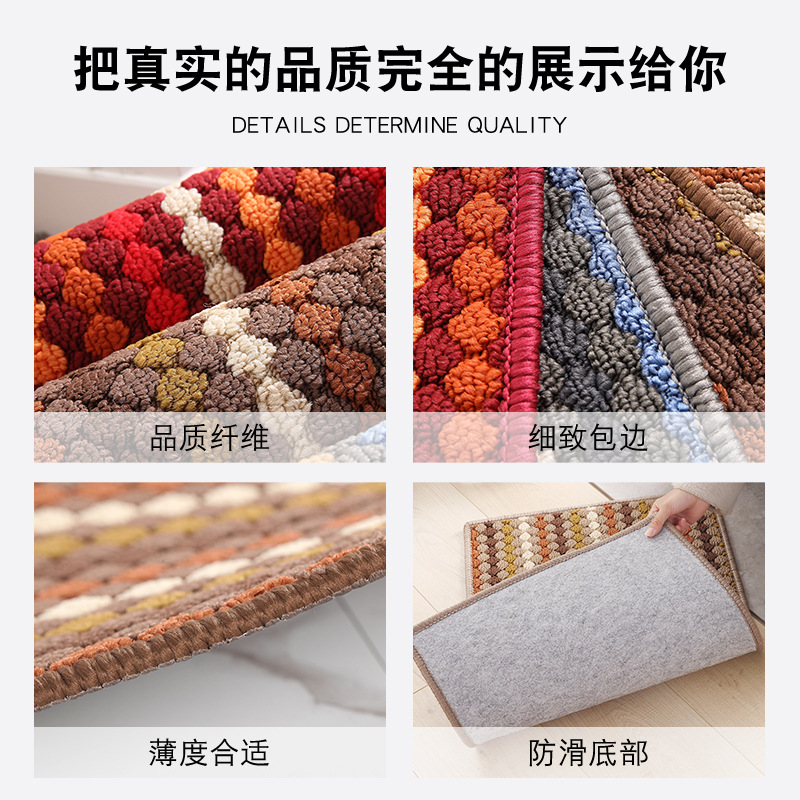 Night market street stall entrance MATS, water-absorbing and anti-slip kitchen floor MATS, carpet entrance door MATS, bathroom and toilet floor MATS details Picture